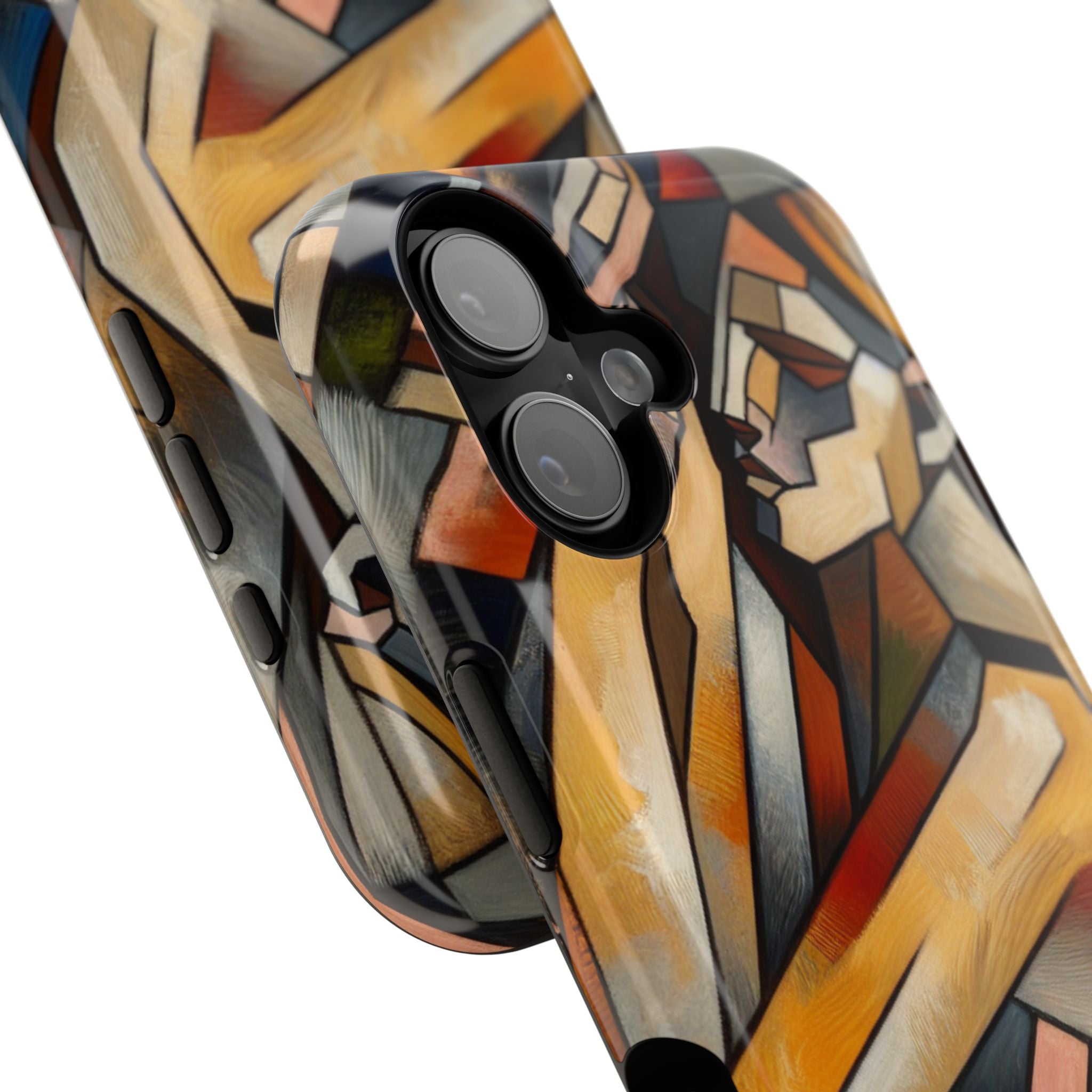 Impact Resistant Phone Case - Sleeping  Woman Abstract