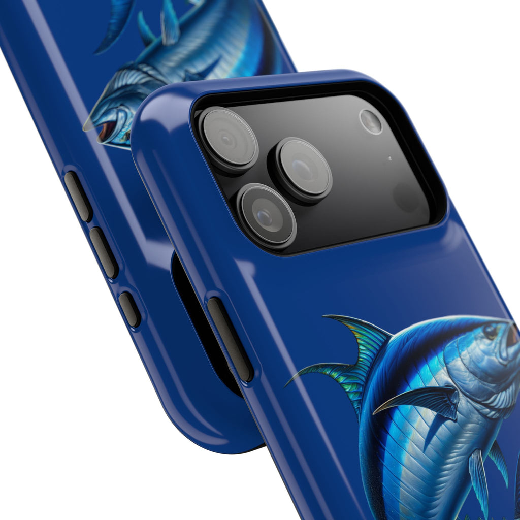 Impact Resistant Phone Case - Blue Fin
