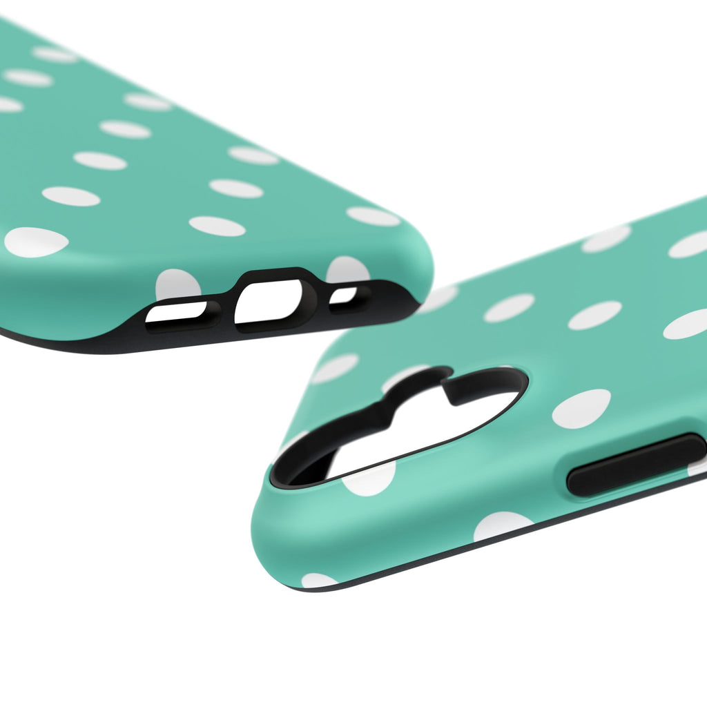 Polka Dot Impact-Resistant Phone Case