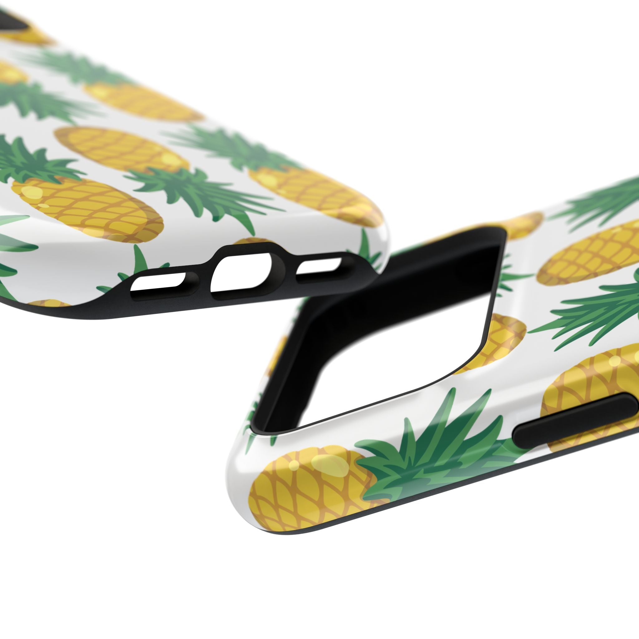 Pineapple Print Phone Case - Impact-Resistant