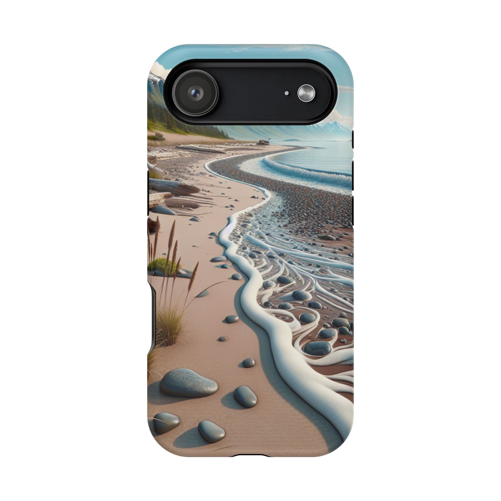 Beach Landscape Impact Resistant Phone Case