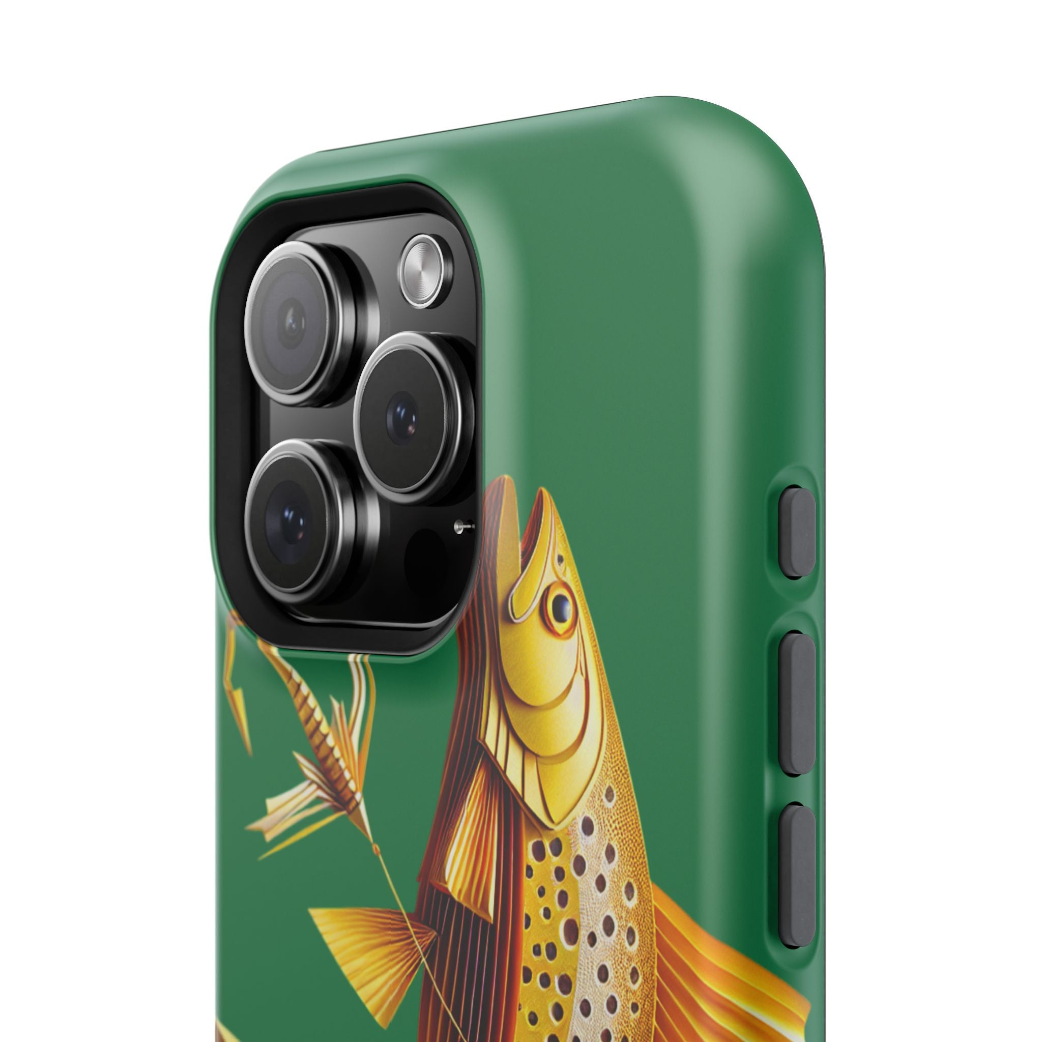 Impact Resistant Phone Case,  Lucky Charm Fish, Outdoor Enthusiast Gift