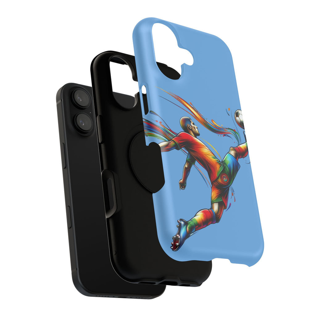 Soccer Art Impact Resistant Phone Case