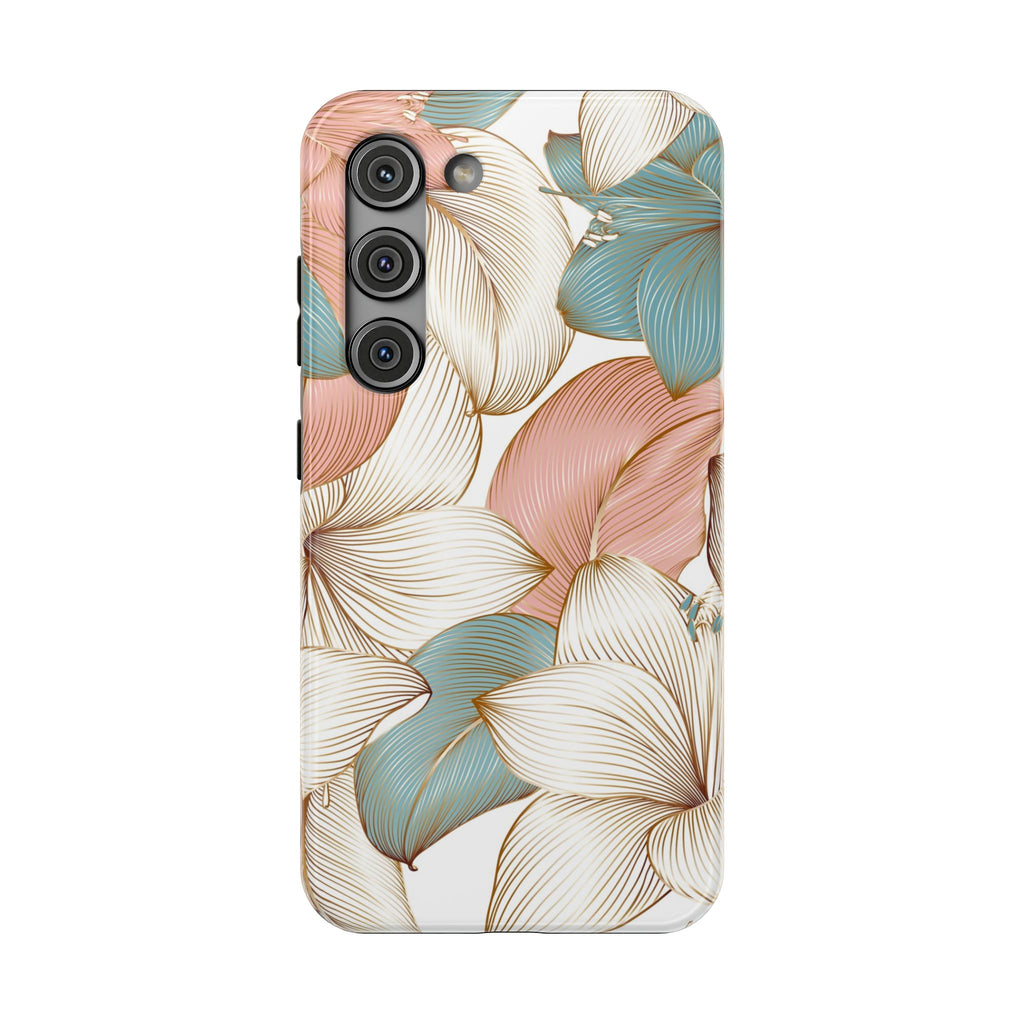 Durable Botanical iPhone or Galaxy Cases