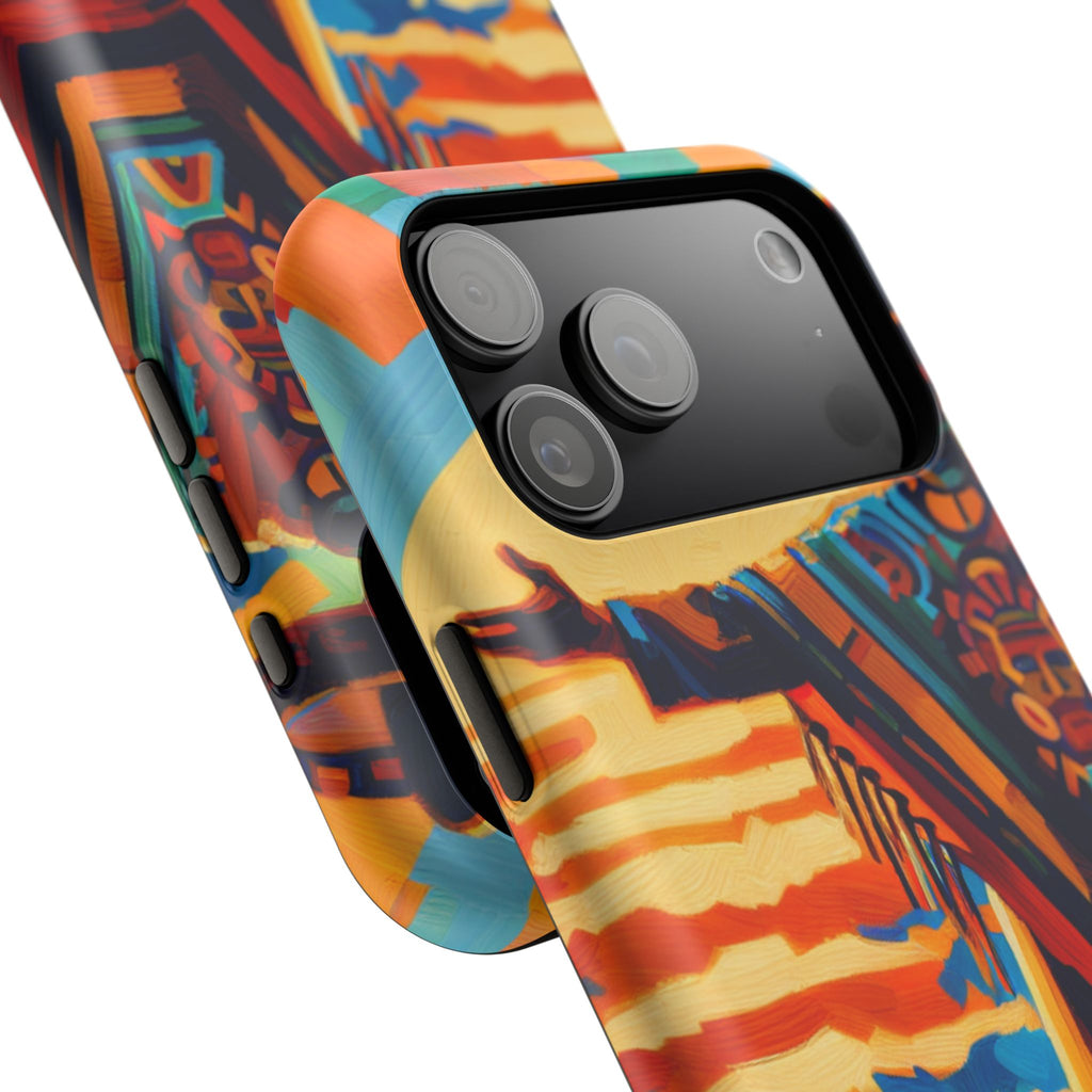 Impact Resistant Phone Case Sombrero Man Art
