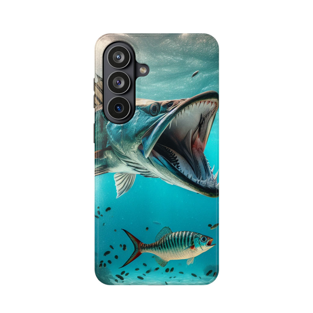 Phone Case — Realistic Barracuda Underwater Impact-Resistant Phone Case
