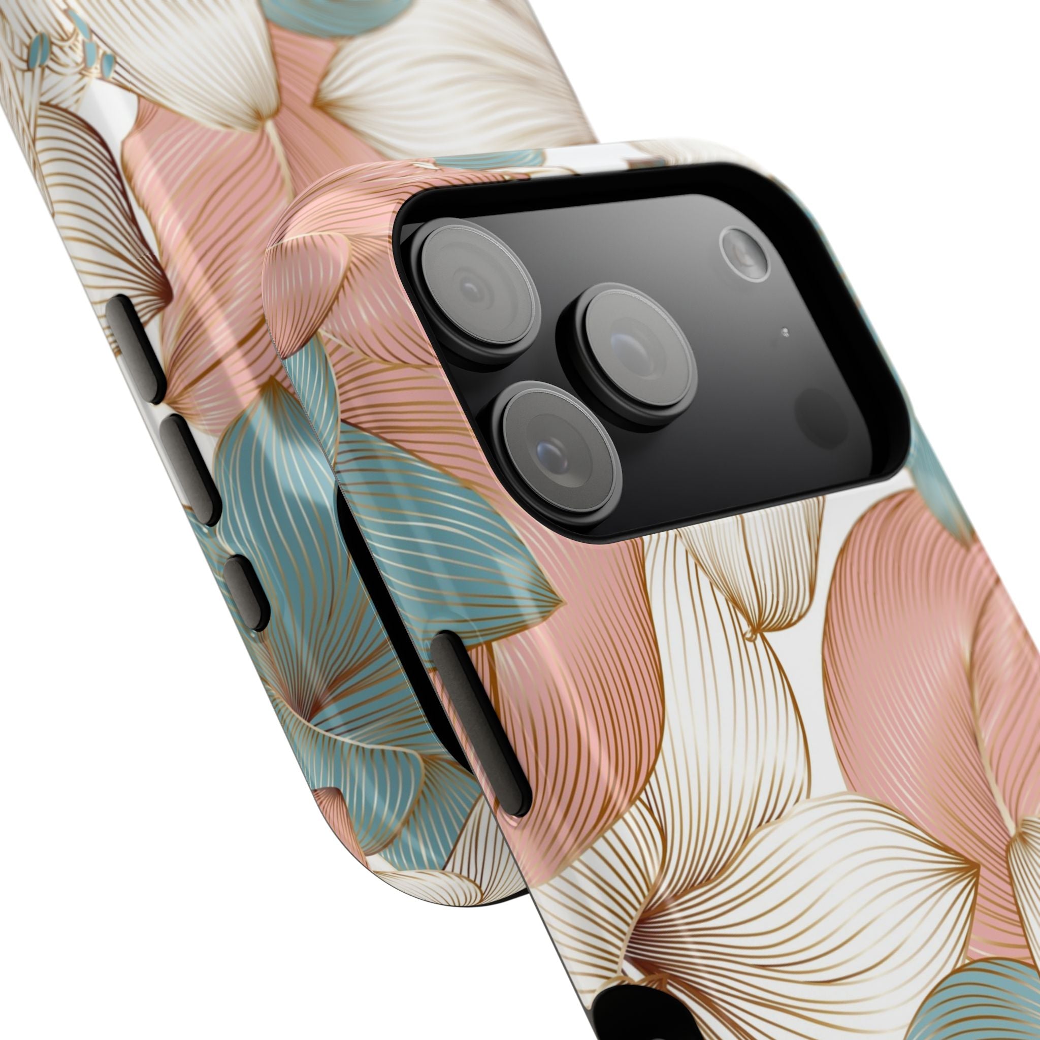 Decorative Phone Cases, Floral Impact-Resistant