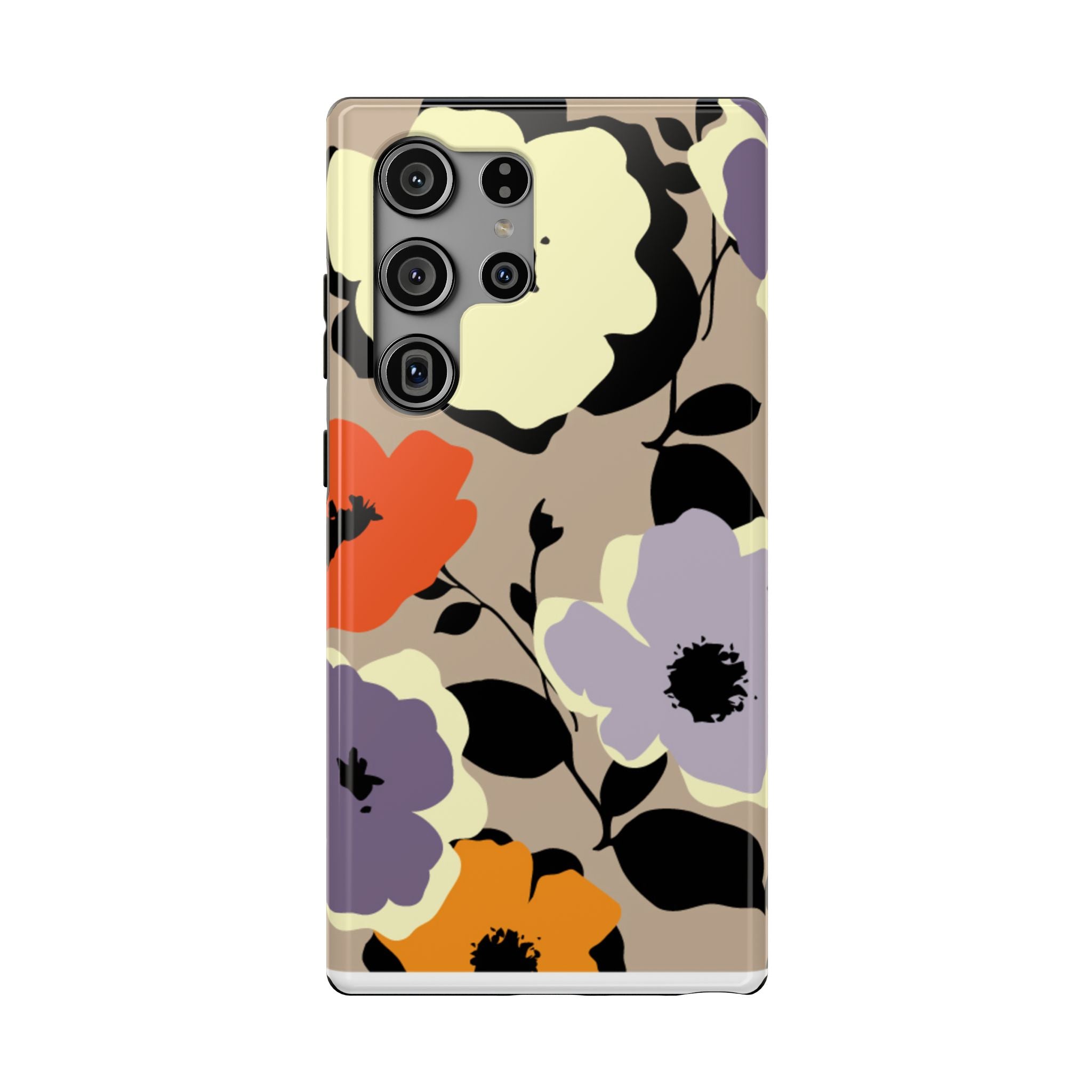Floral Impact-Resistant Phone Case