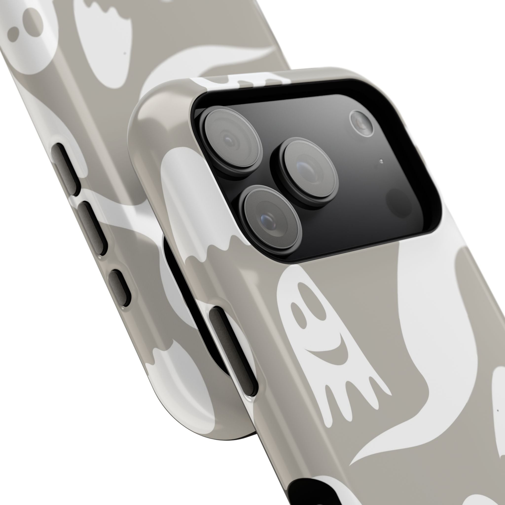 Cute Ghost Phone Case, Impact-Resistant