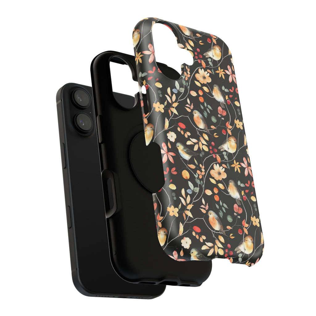 Floral Impact-Resistant Phone Case