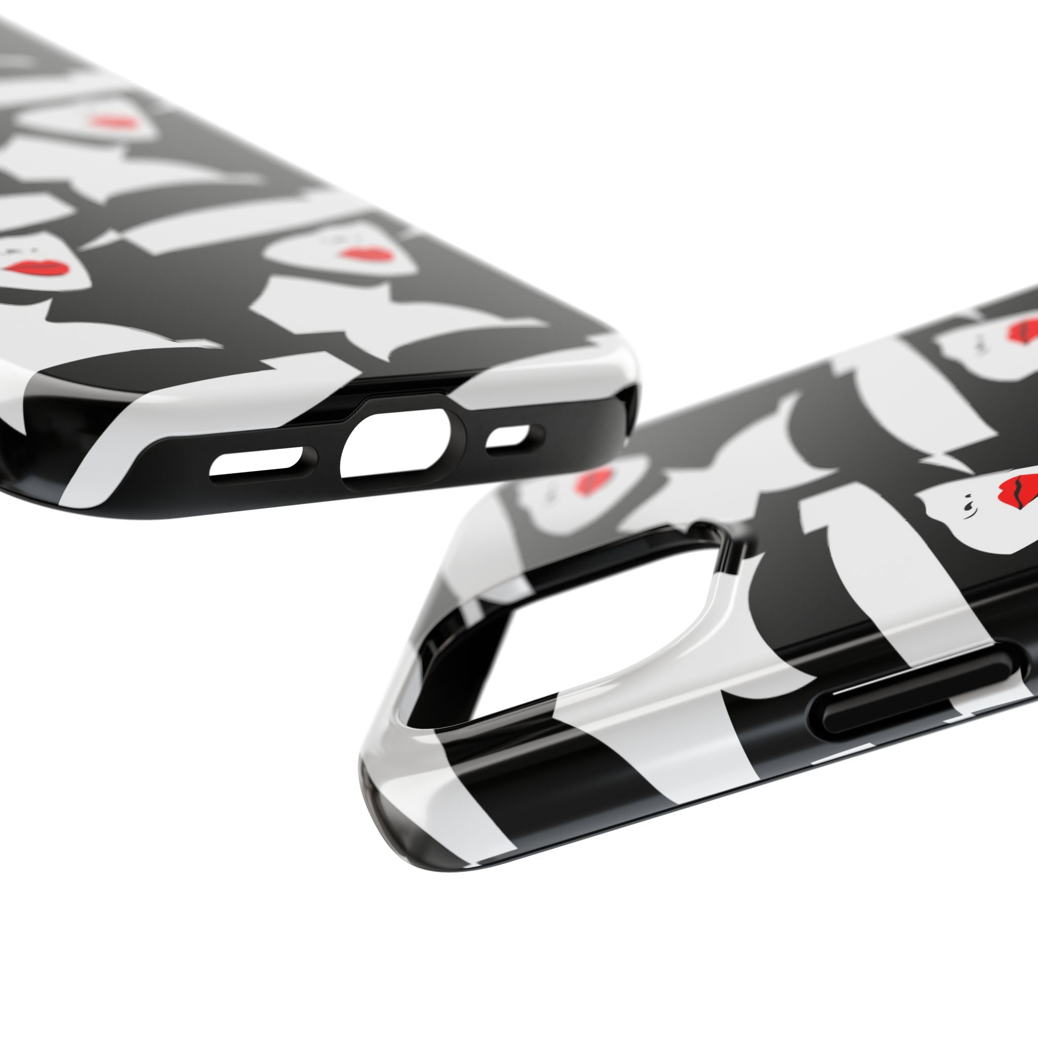 Retro Chic Tough Phone Case