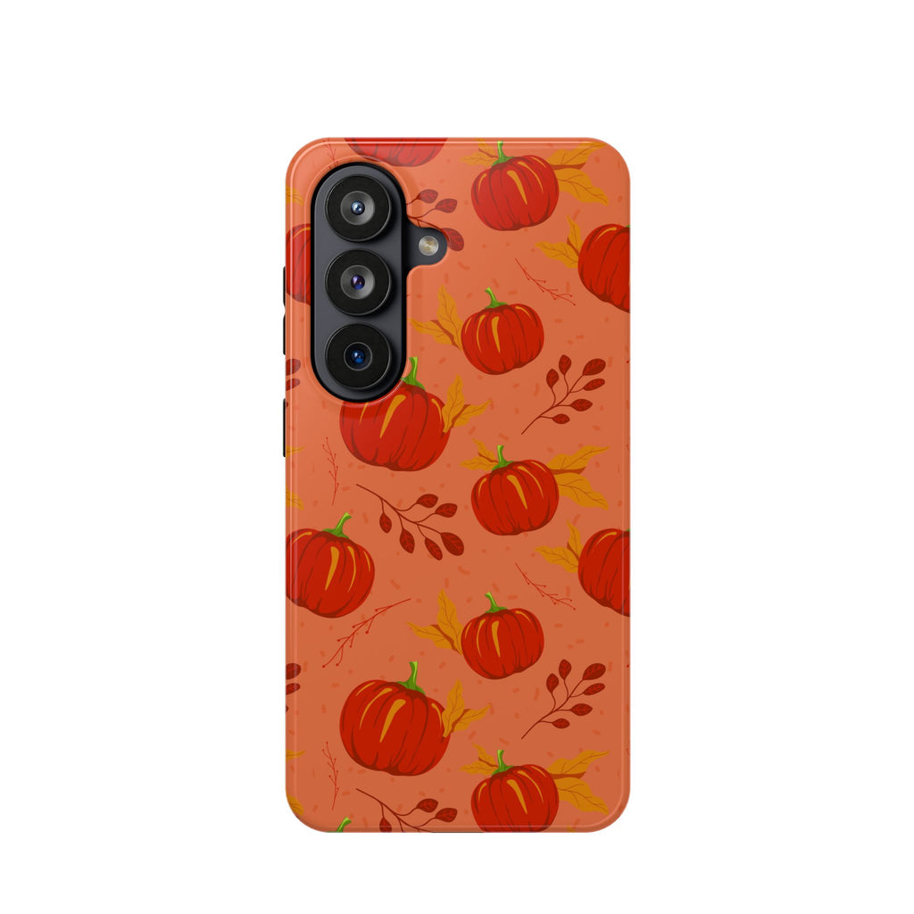 Pumpkin Design Magnetic Shockproof Phone Case for iPhone/Samsung