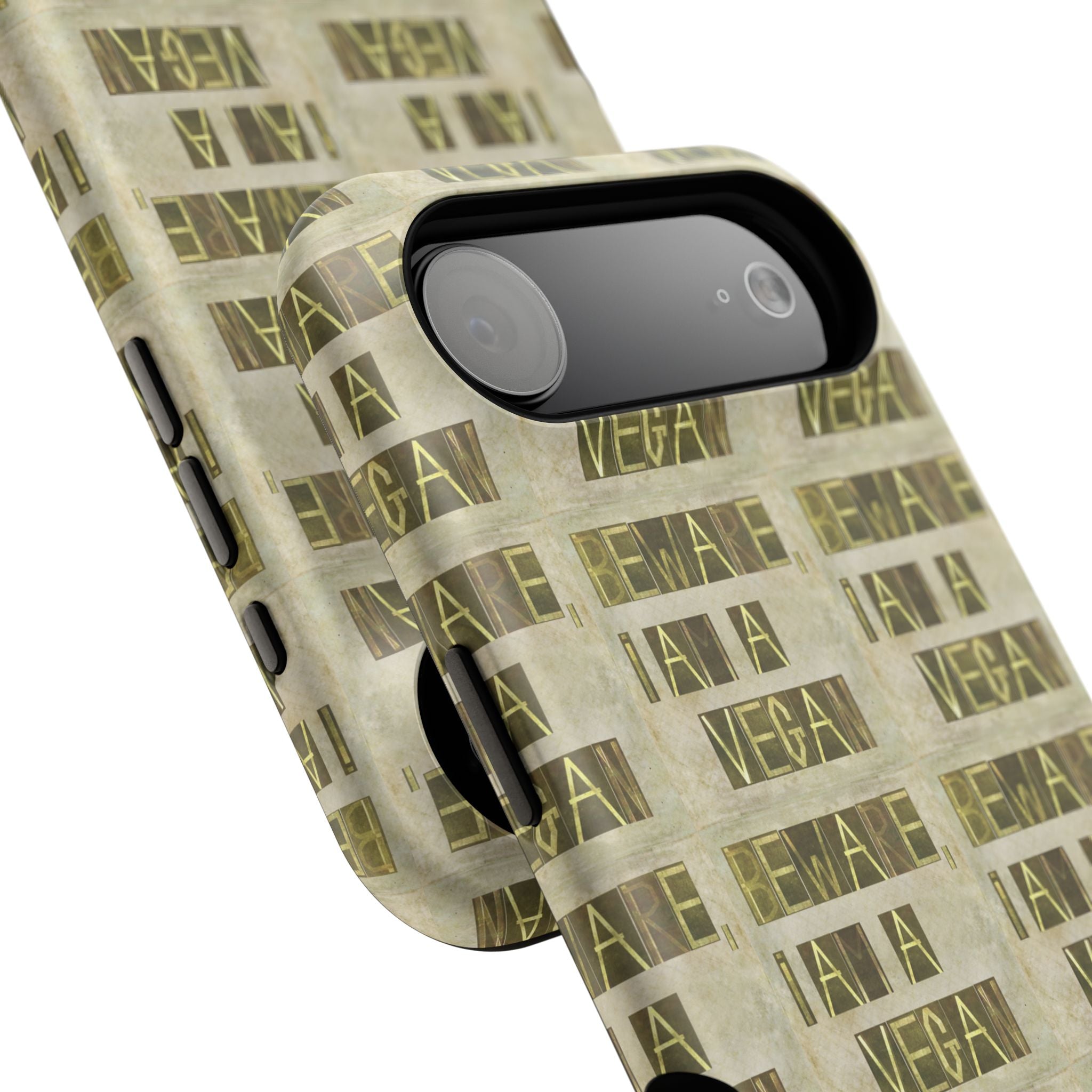 Vegan Message Phone Case | Impact-Resistant