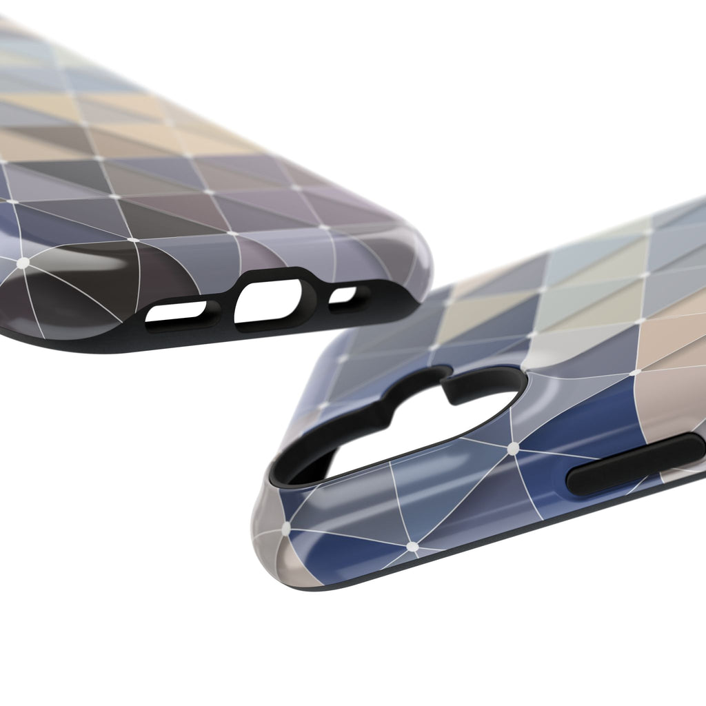 Geometric Phone Case - Stylish Impact-Resistant