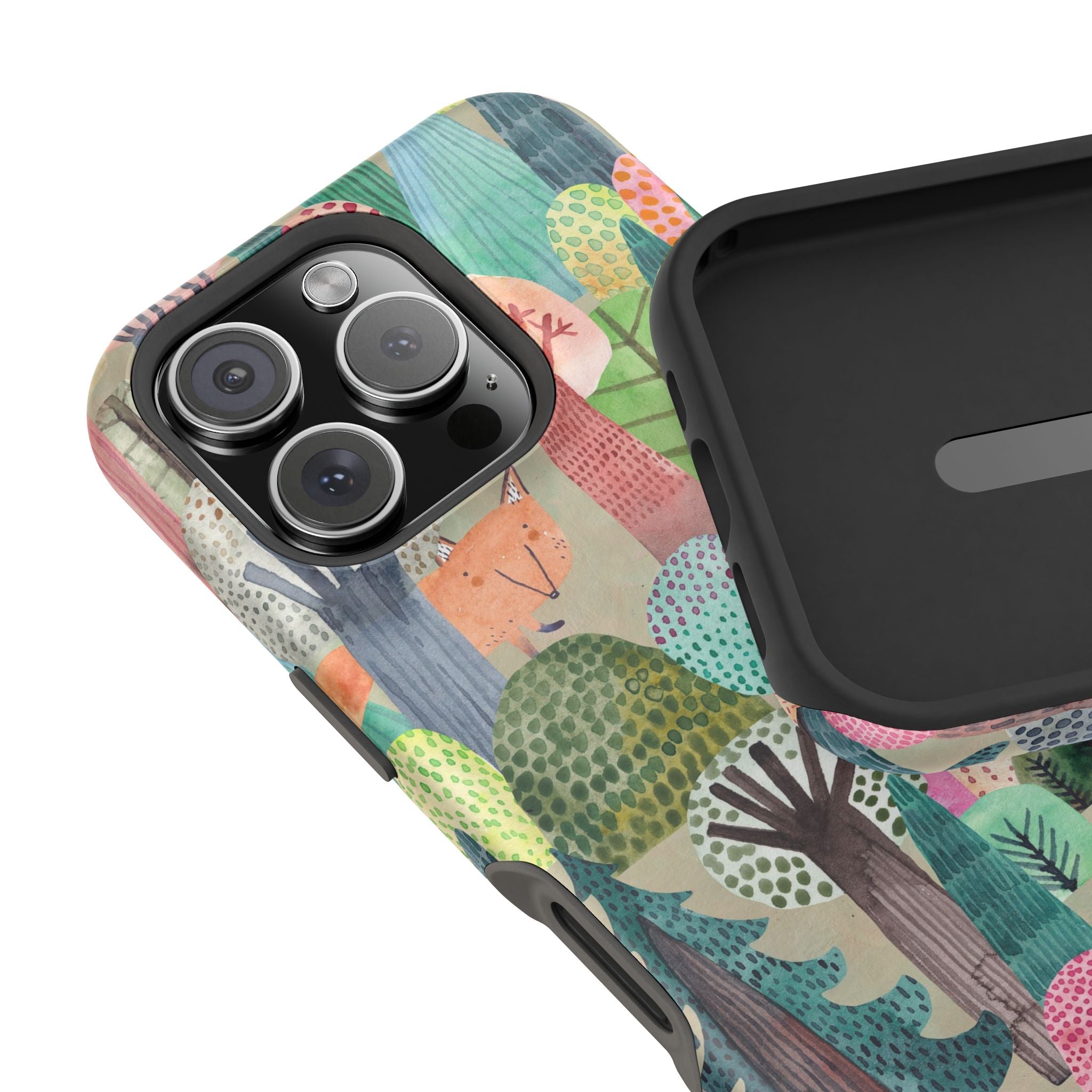 Whimsical Forest Phone Case - Impact-Resistant