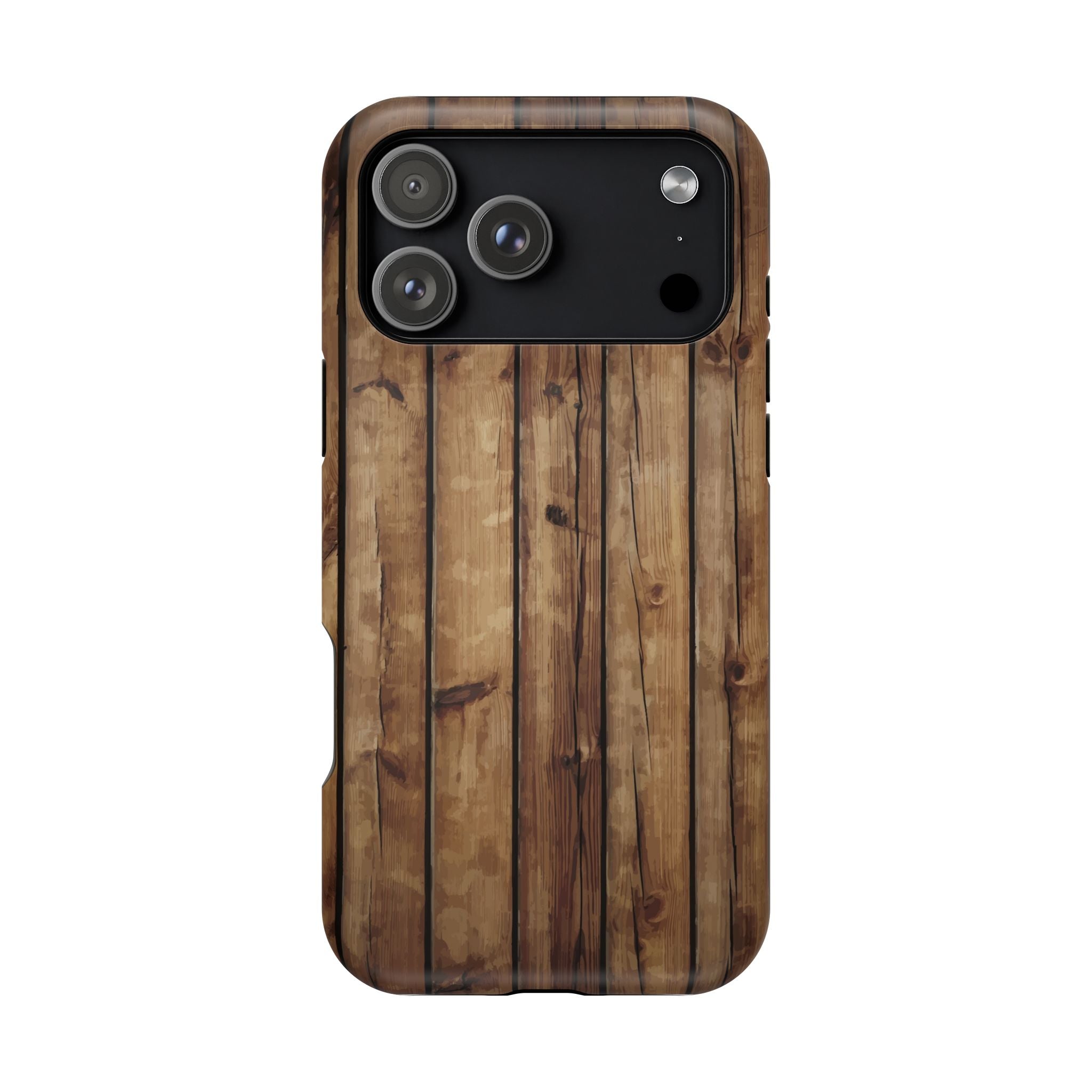 Rustic Wood Phone Case | Impact-Resistant