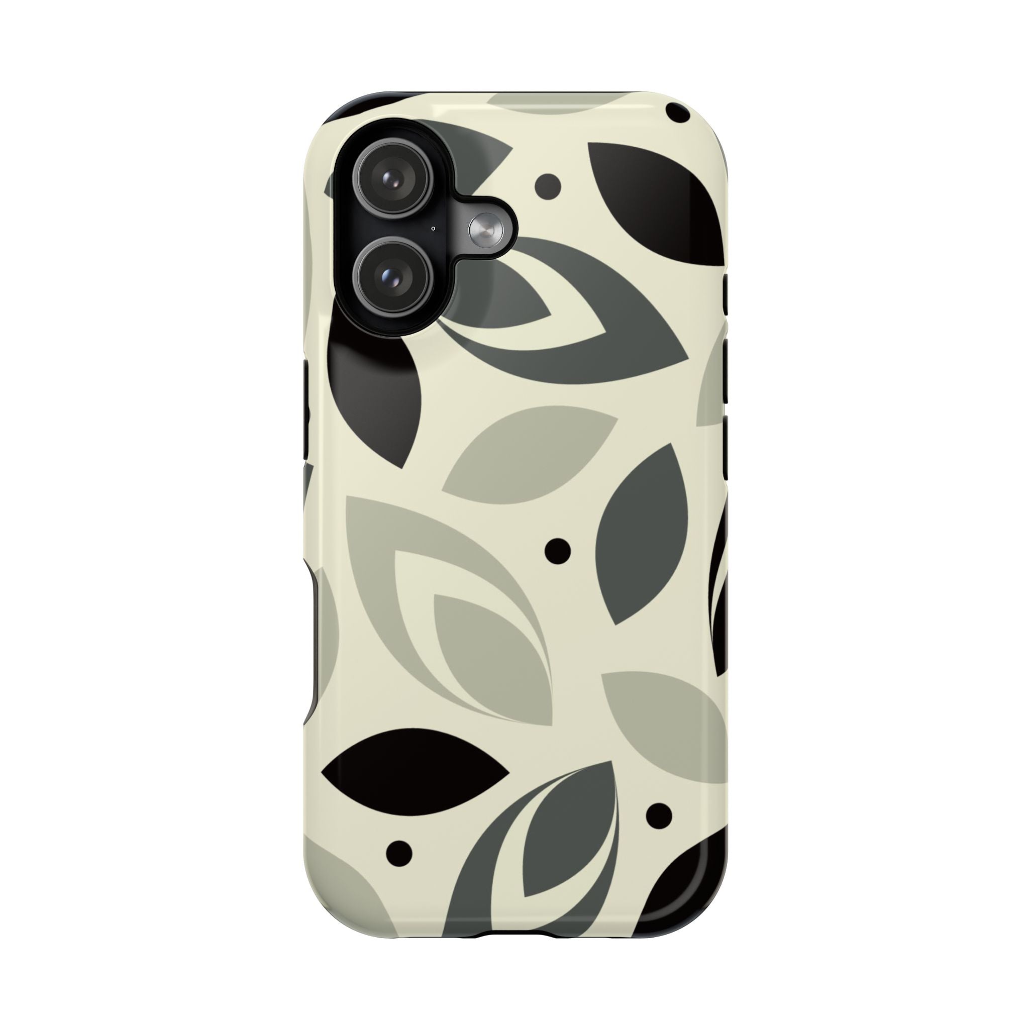 Modern Leaf Impact-Resistant Phone Cases