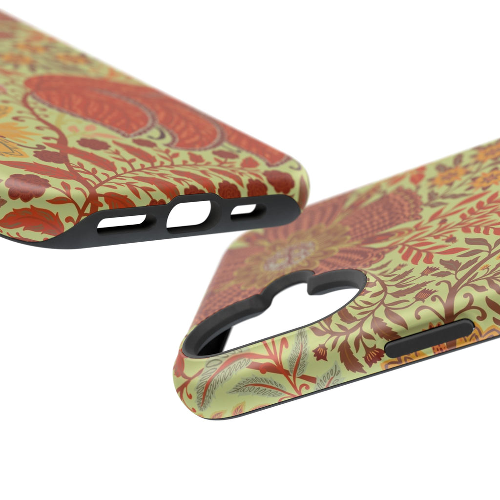 Floral Paisley Magnetic Impact-Resistant Phone Case