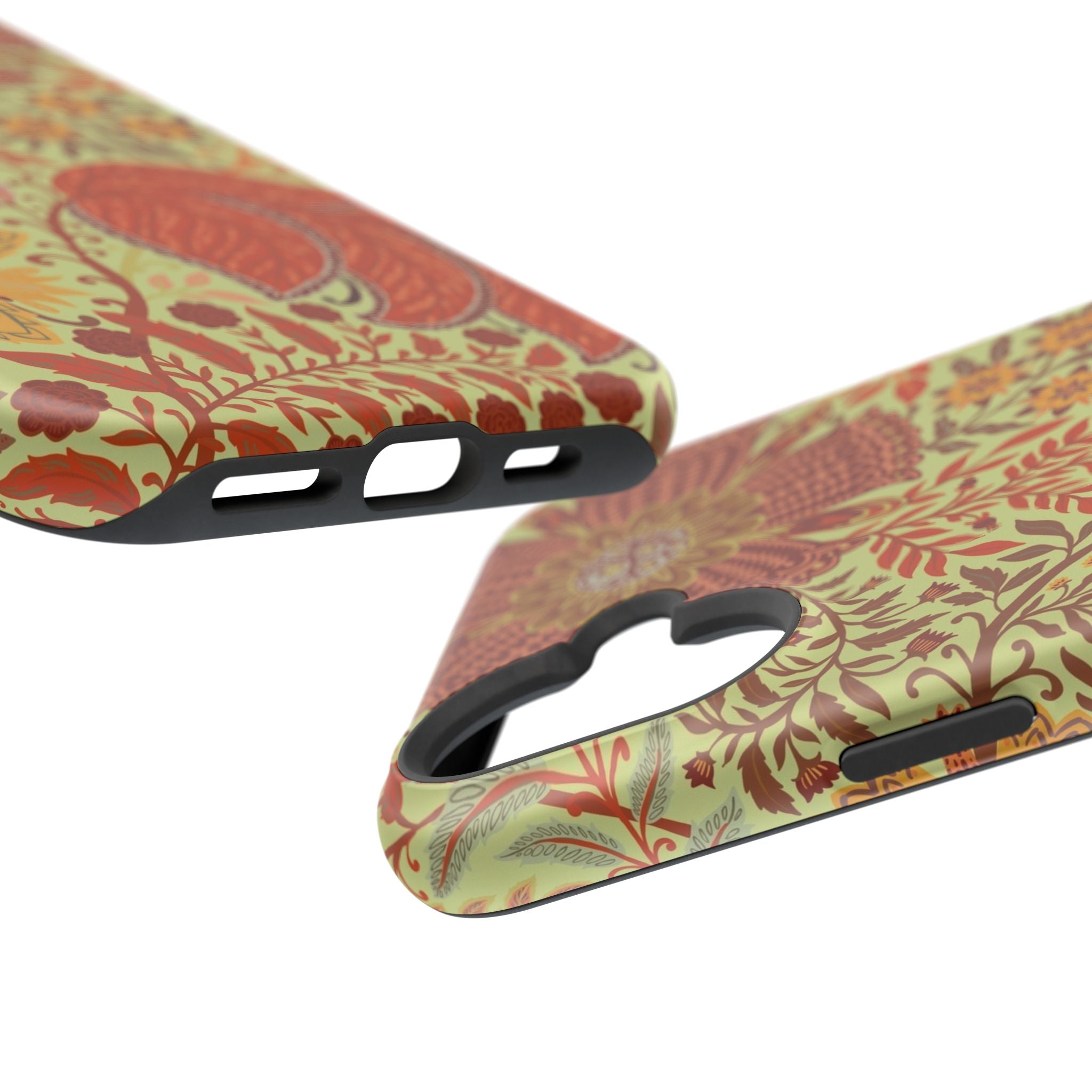 Floral Paisley Magnetic Impact-Resistant Phone Case