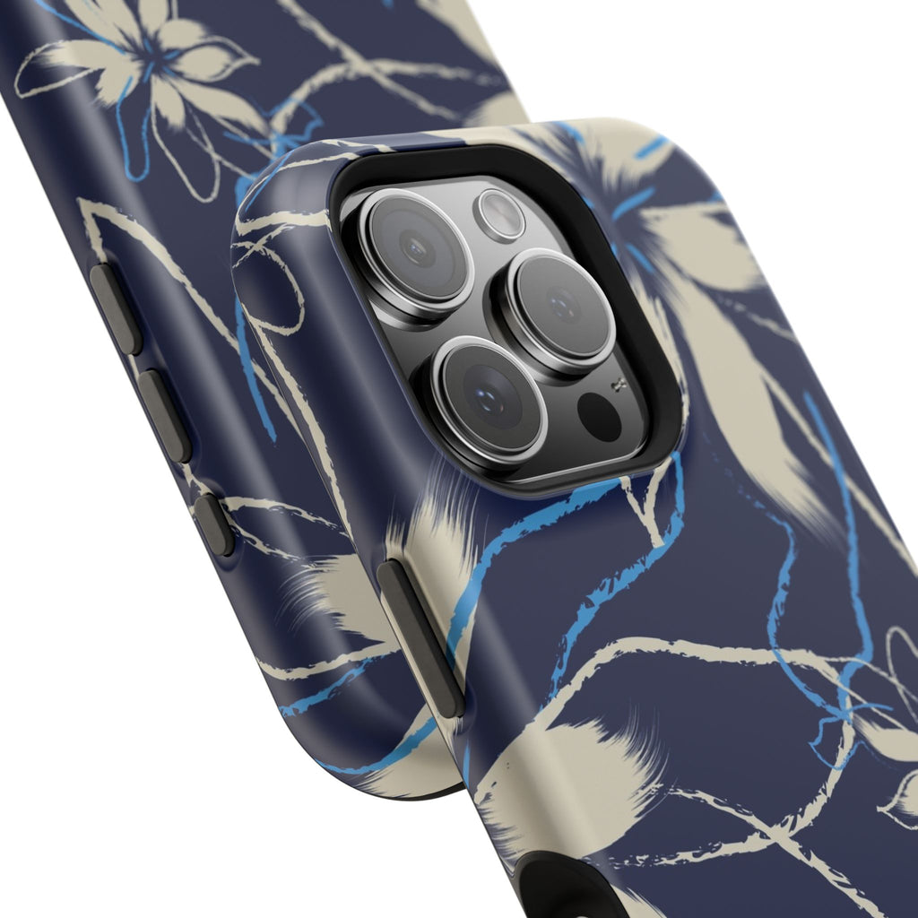 Floral Impact-Resistant Phone Case, Durable