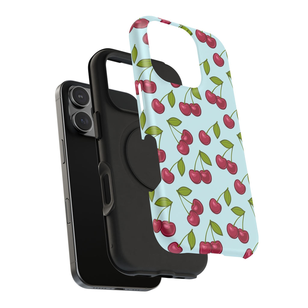 Cherry Pattern Phone Case, Cute Cherry