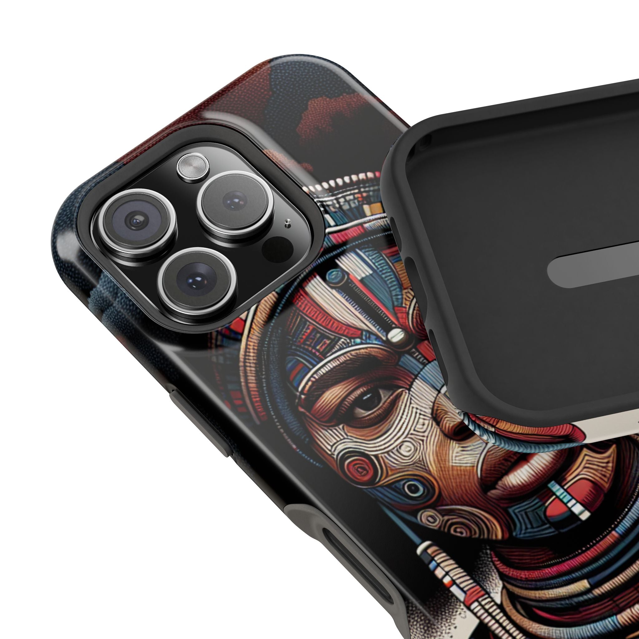 Cultural Art Impact Resistant Phone Case
