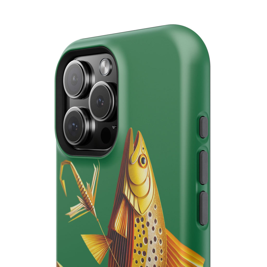 Impact Resistant Phone Case,  Lucky Charm Fish, Outdoor Enthusiast Gift