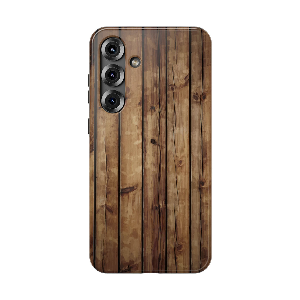 Rustic Wood Phone Case | Impact-Resistant