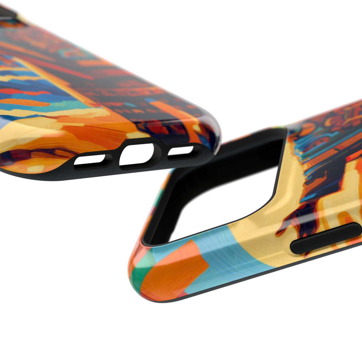 Aztec Sunset Phone Case — Impact‑Resistant Protective Cover