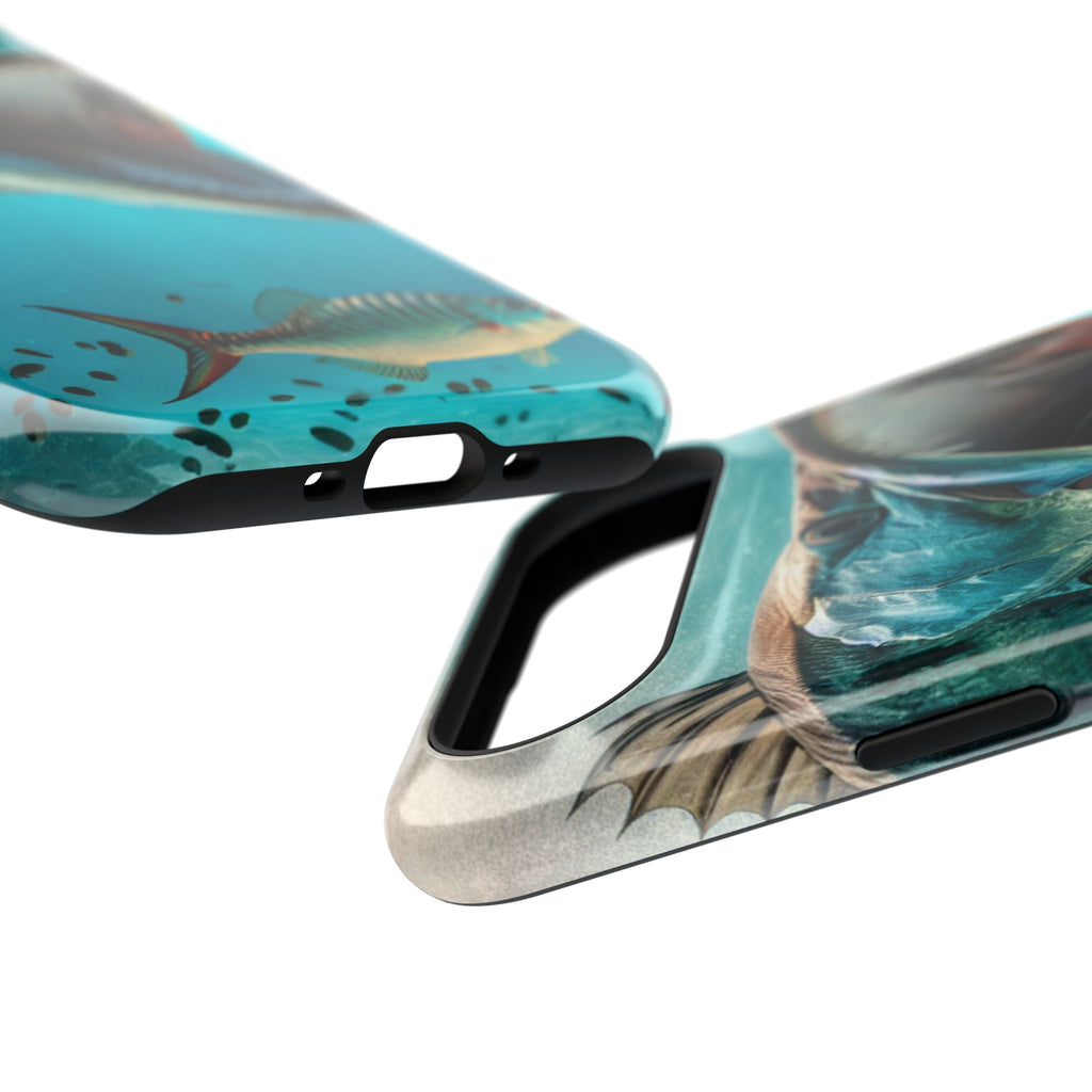 Phone Case — Realistic Barracuda Underwater Impact-Resistant Phone Case