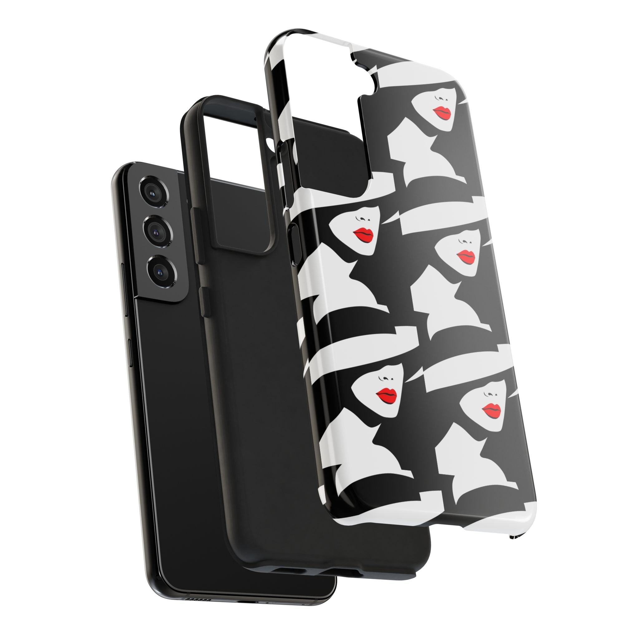 Retro Chic Tough Phone Case