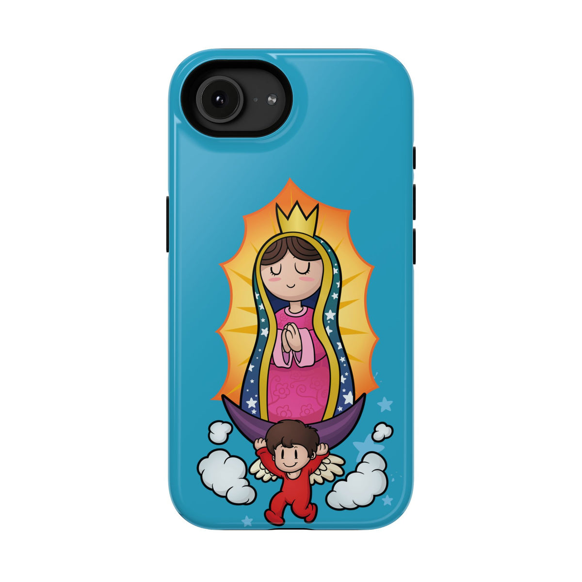 Phone Case — Cute Our Lady of Guadalupe Design (Impact-Resistant)