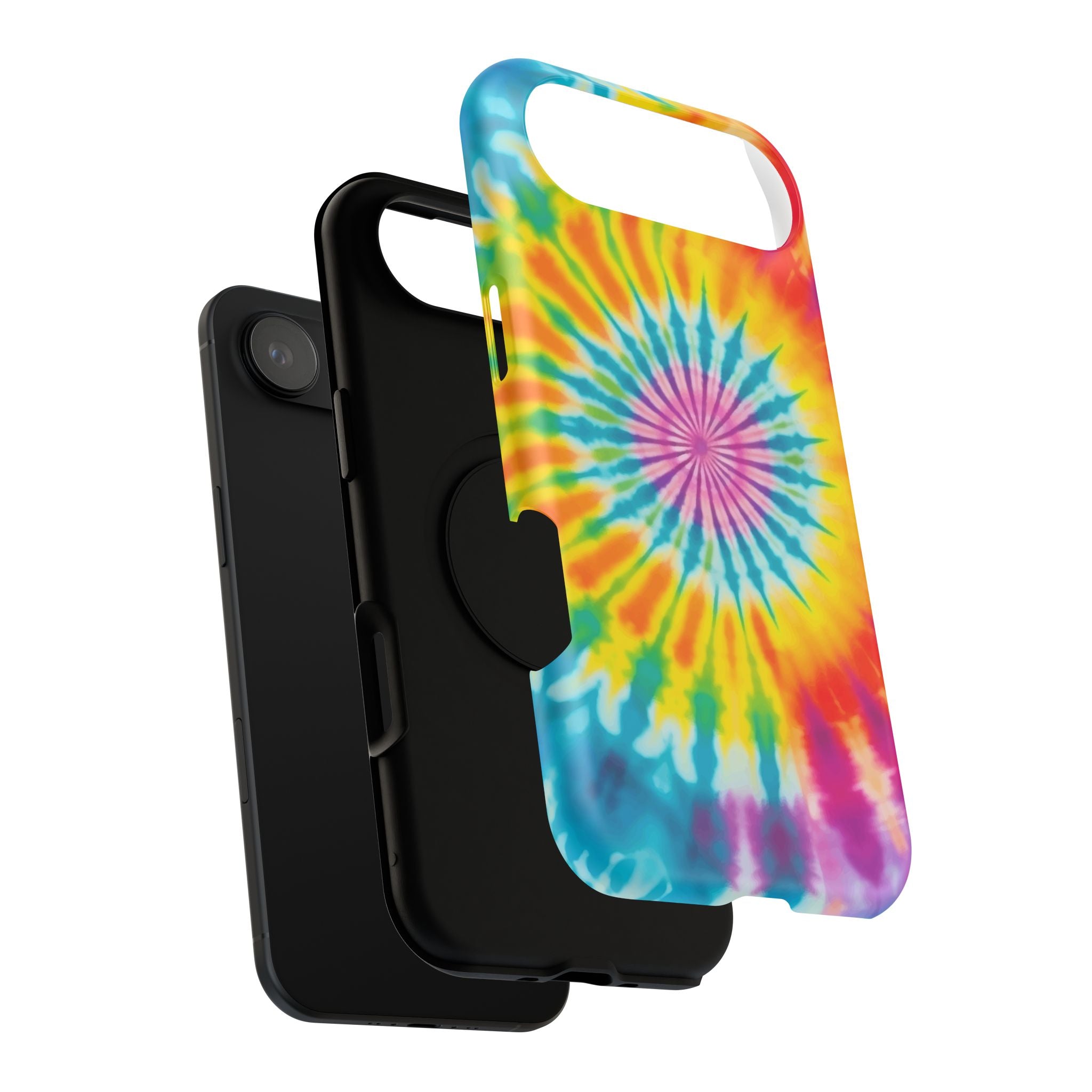 Colorful Tie-Dye Impact-Resistant Phone Case