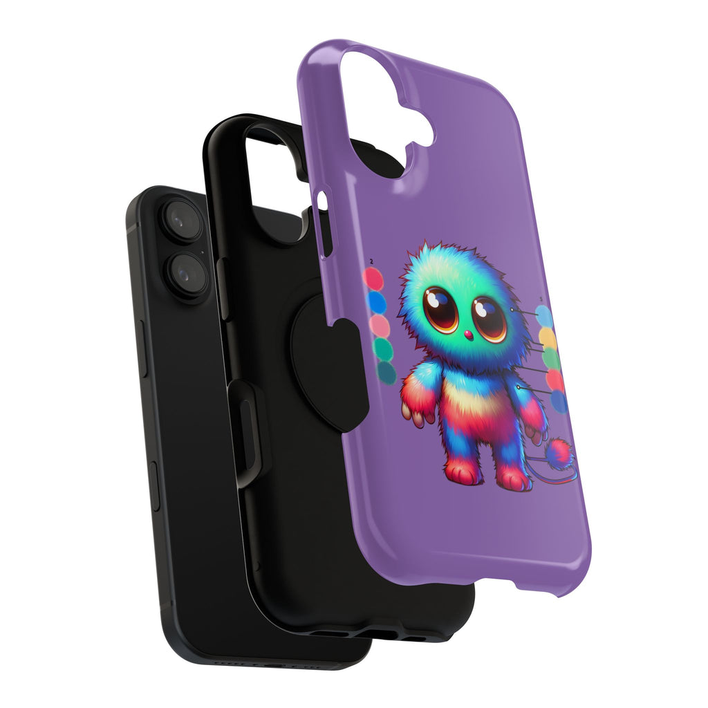 Colorful Cute Monster Impact Resistant Phone Case