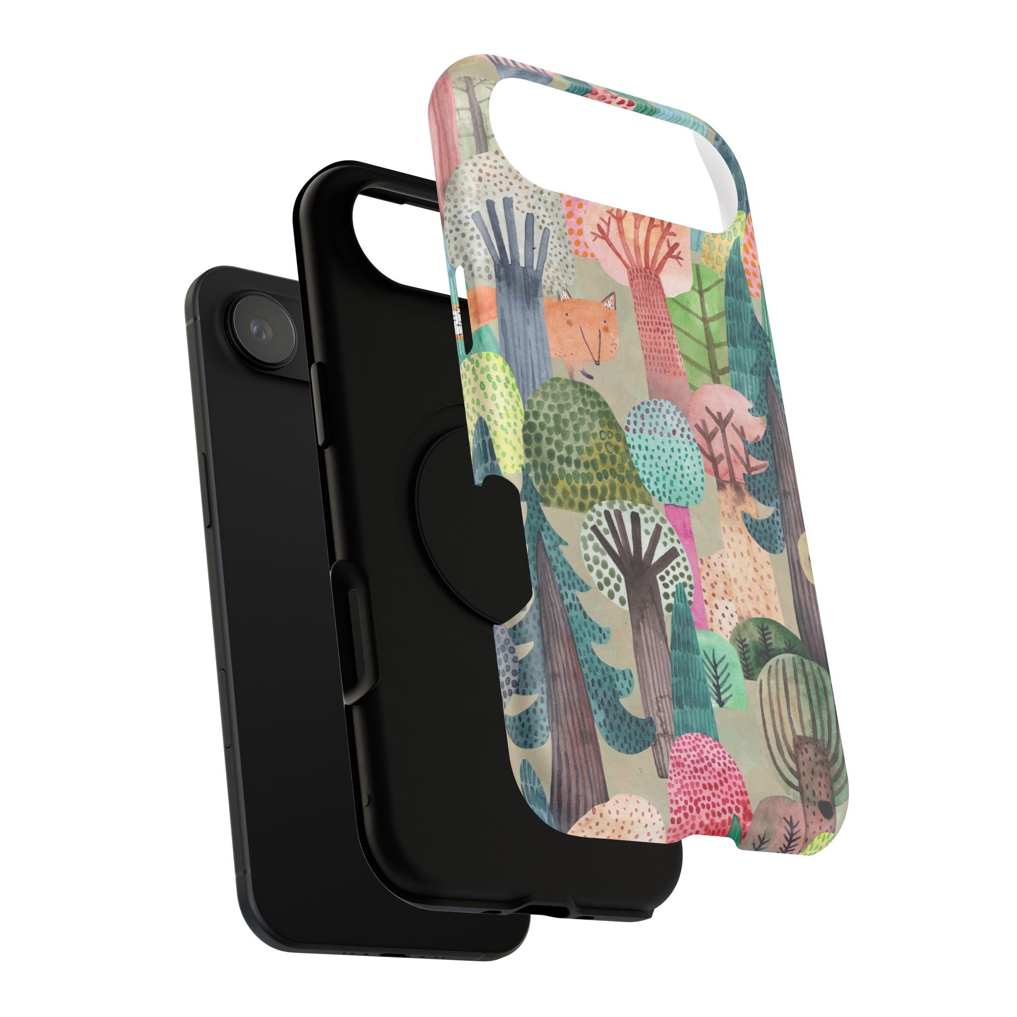 Whimsical Forest Phone Case - Impact-Resistant