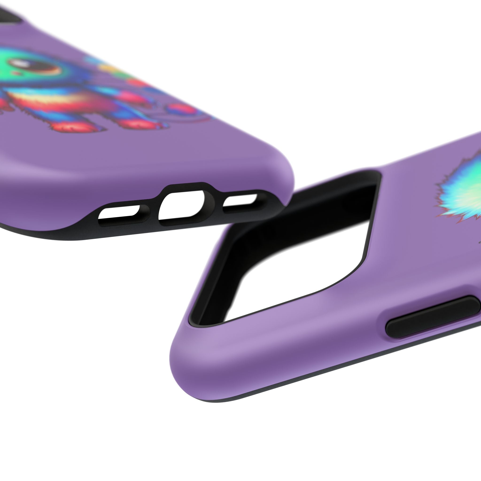 Colorful Cute Monster Impact Resistant Phone Case