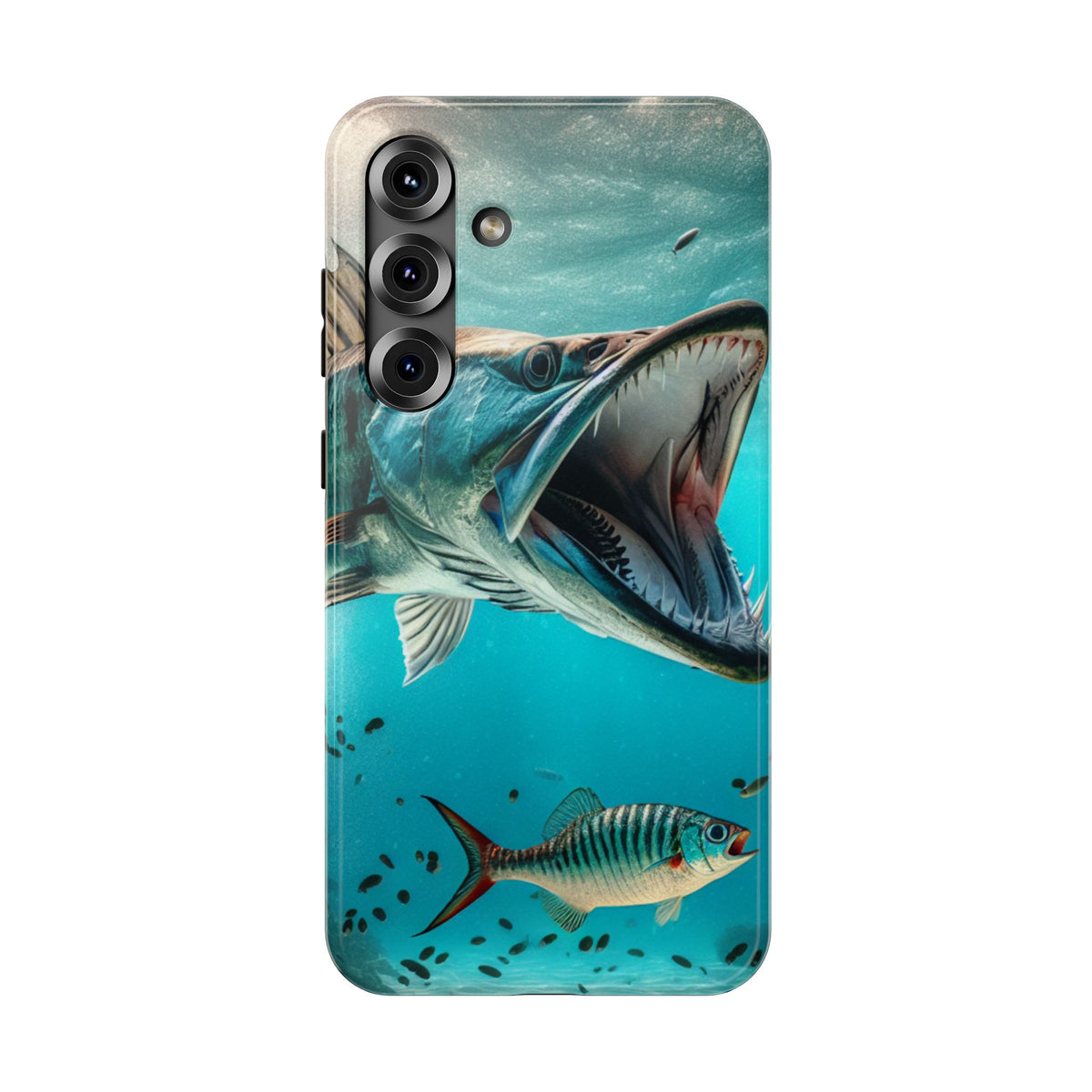 Phone Case — Realistic Barracuda Underwater Impact-Resistant Phone Case