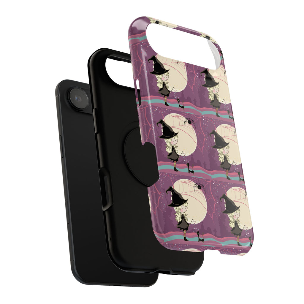Whimsical Witch Phone Case - Durable