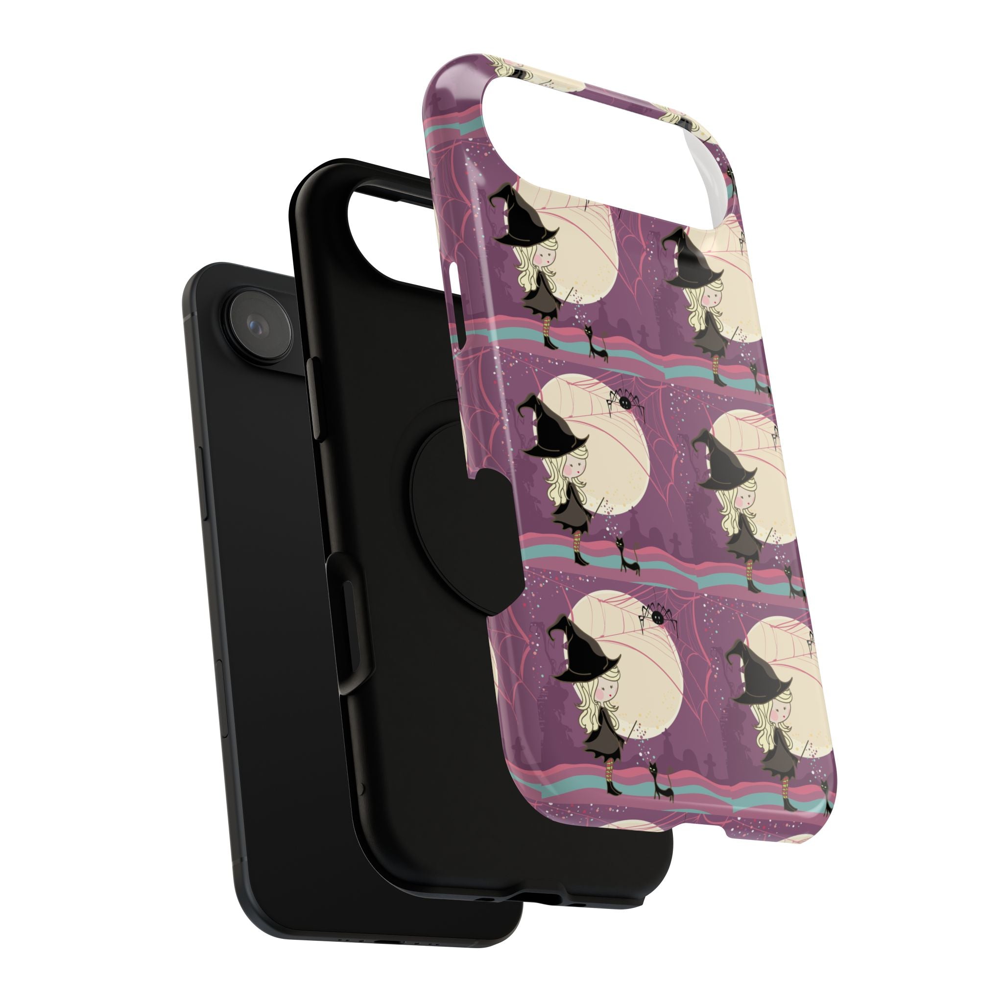 Whimsical Witch Phone Case - Durable