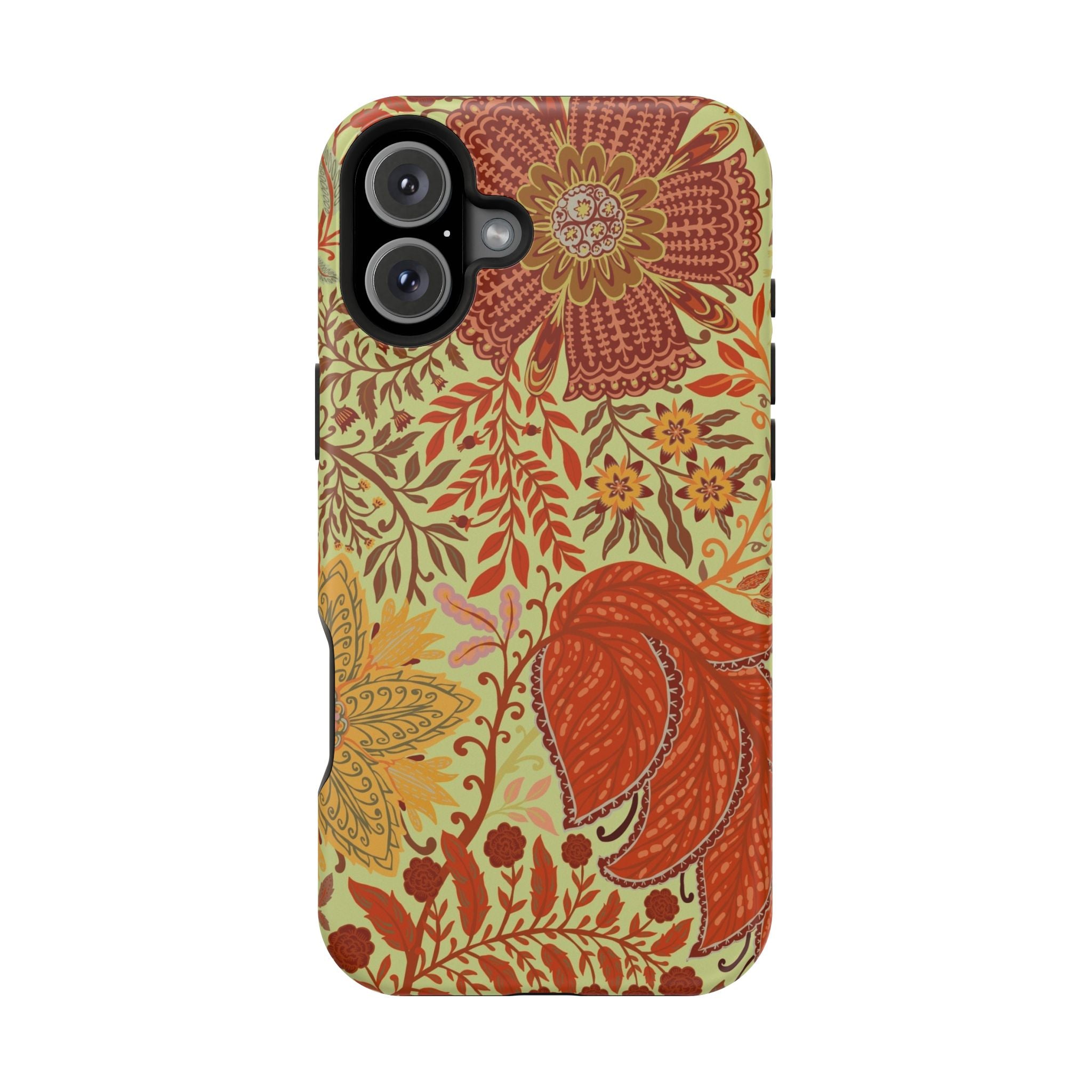 Floral Paisley Magnetic Impact-Resistant Phone Case