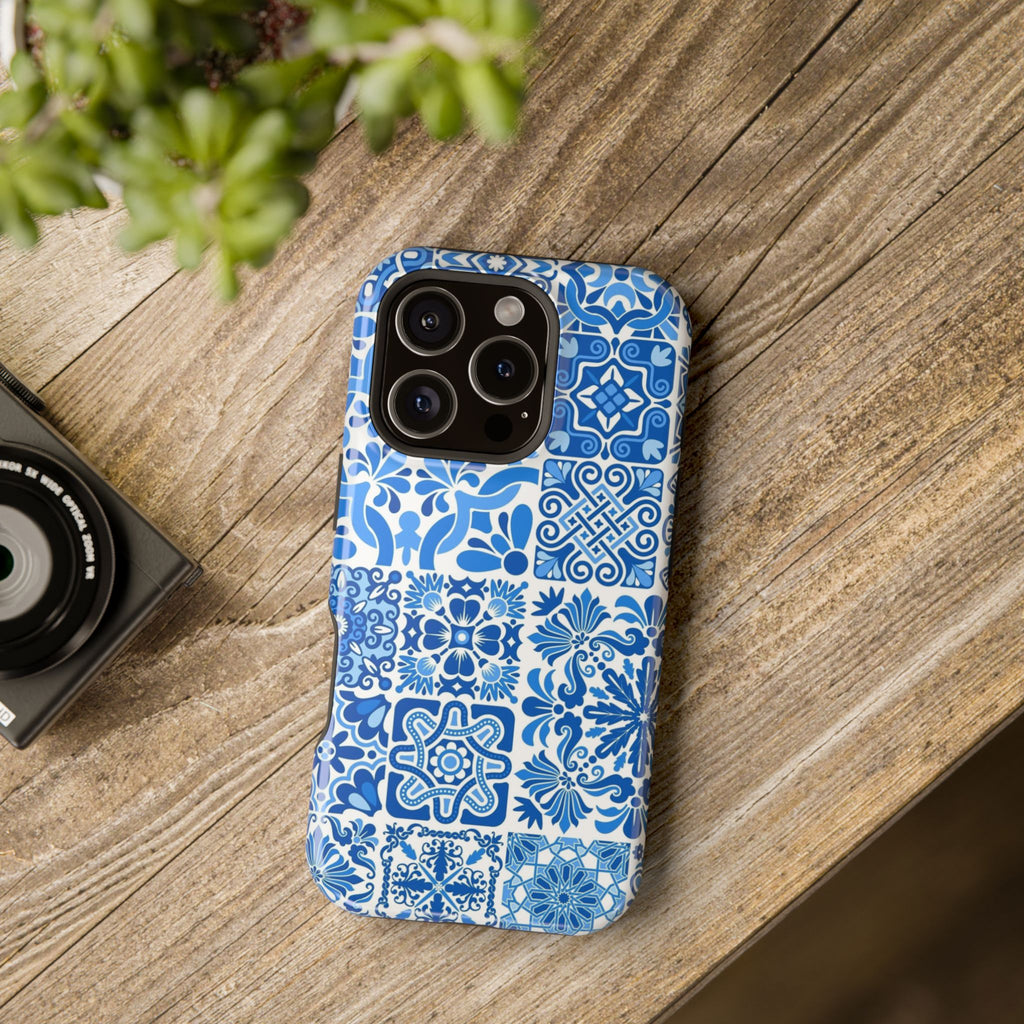 Talavera Vibrant Phone Case, Stylish Impact-Resistant