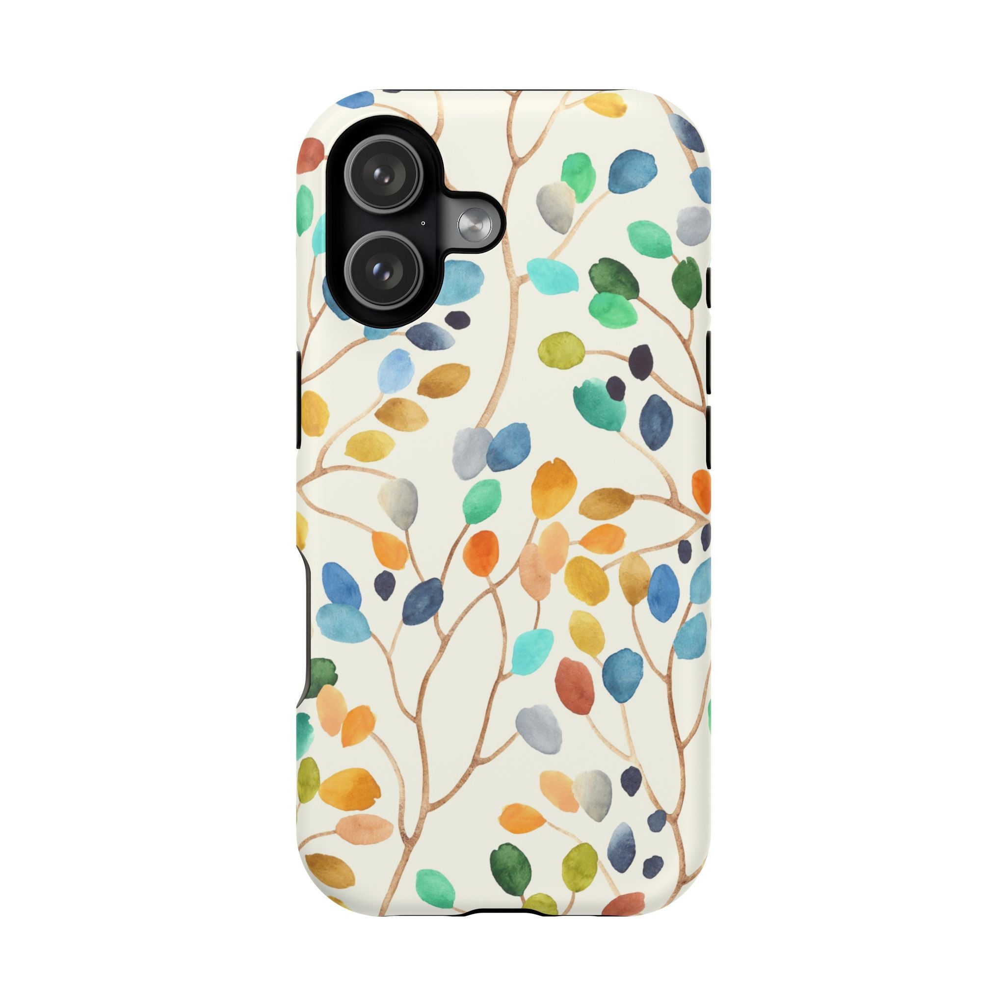 Vibrant Floral Phone Cases Impact-Resistant