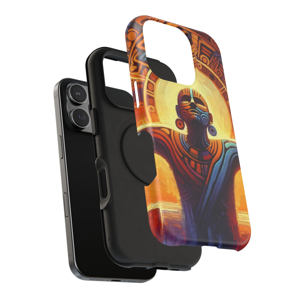 Impact Resistant Phone Case - Aztec Man