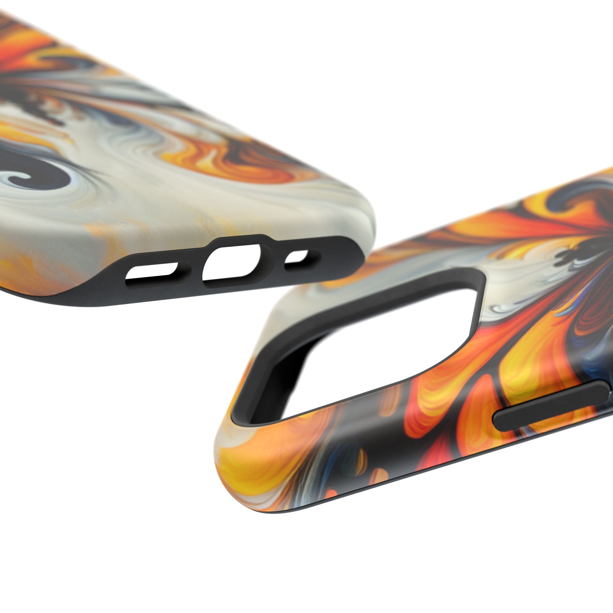 Colorful Butterfly Impact Resistant Phone Case, Artistic, Nature-Inspired Gift