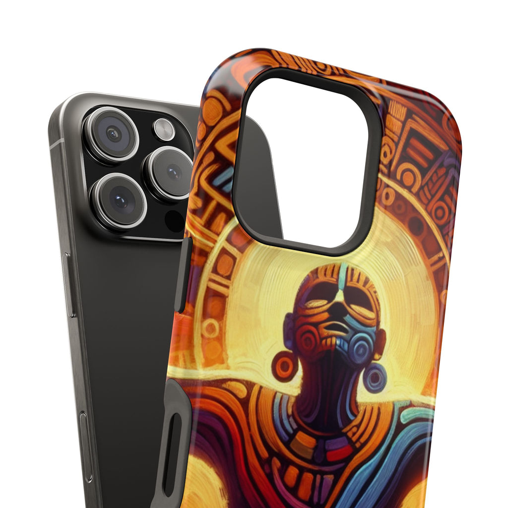 Impact Resistant Phone Case - Aztec Man