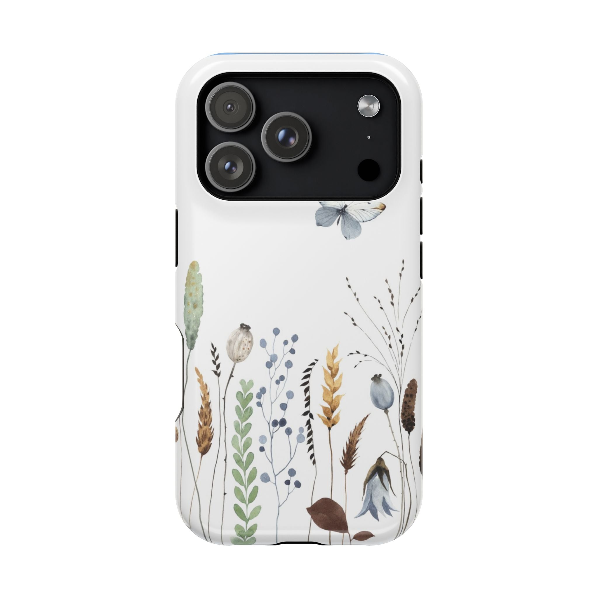 Floral Impact-Resistant Phone Case