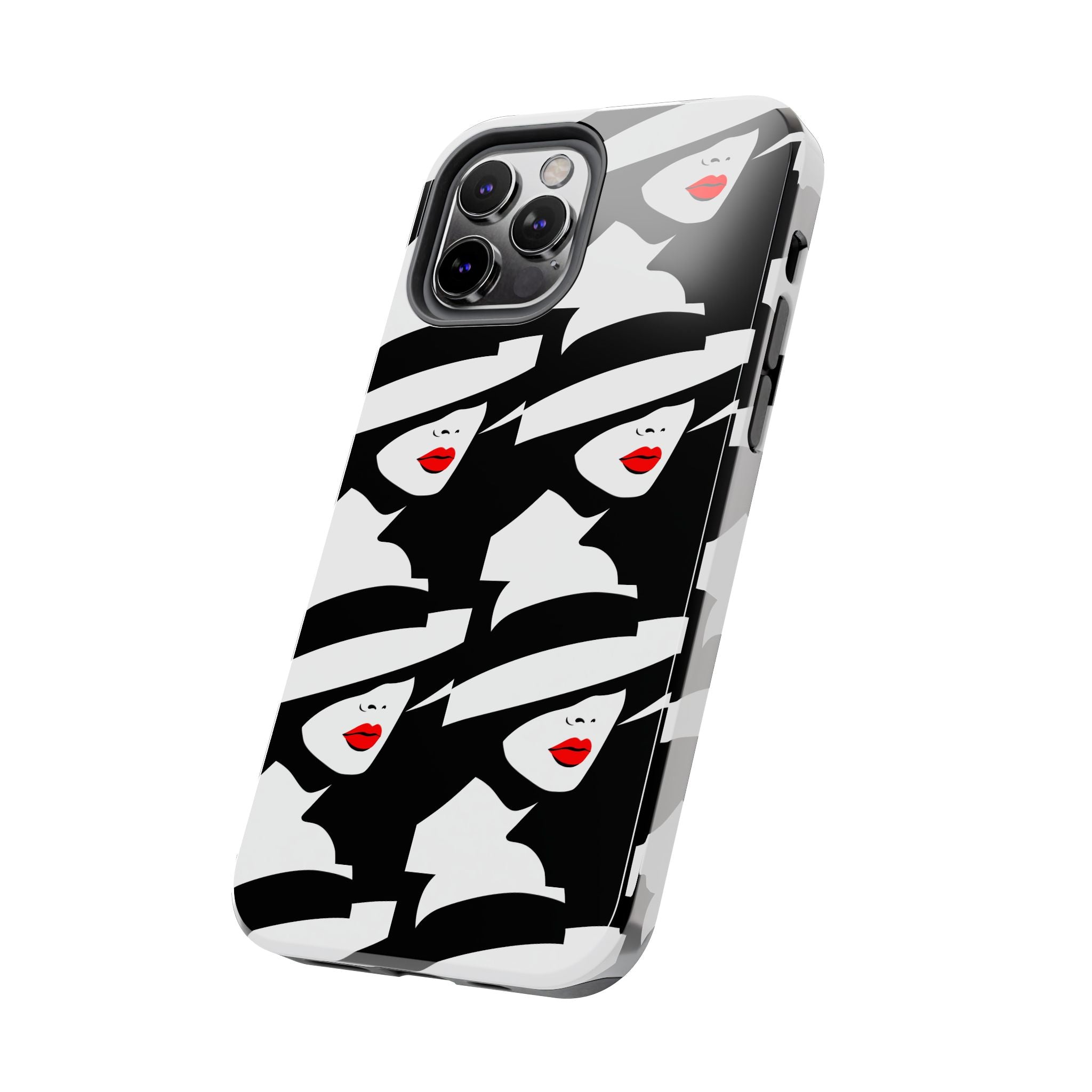 Retro Chic Tough Phone Case