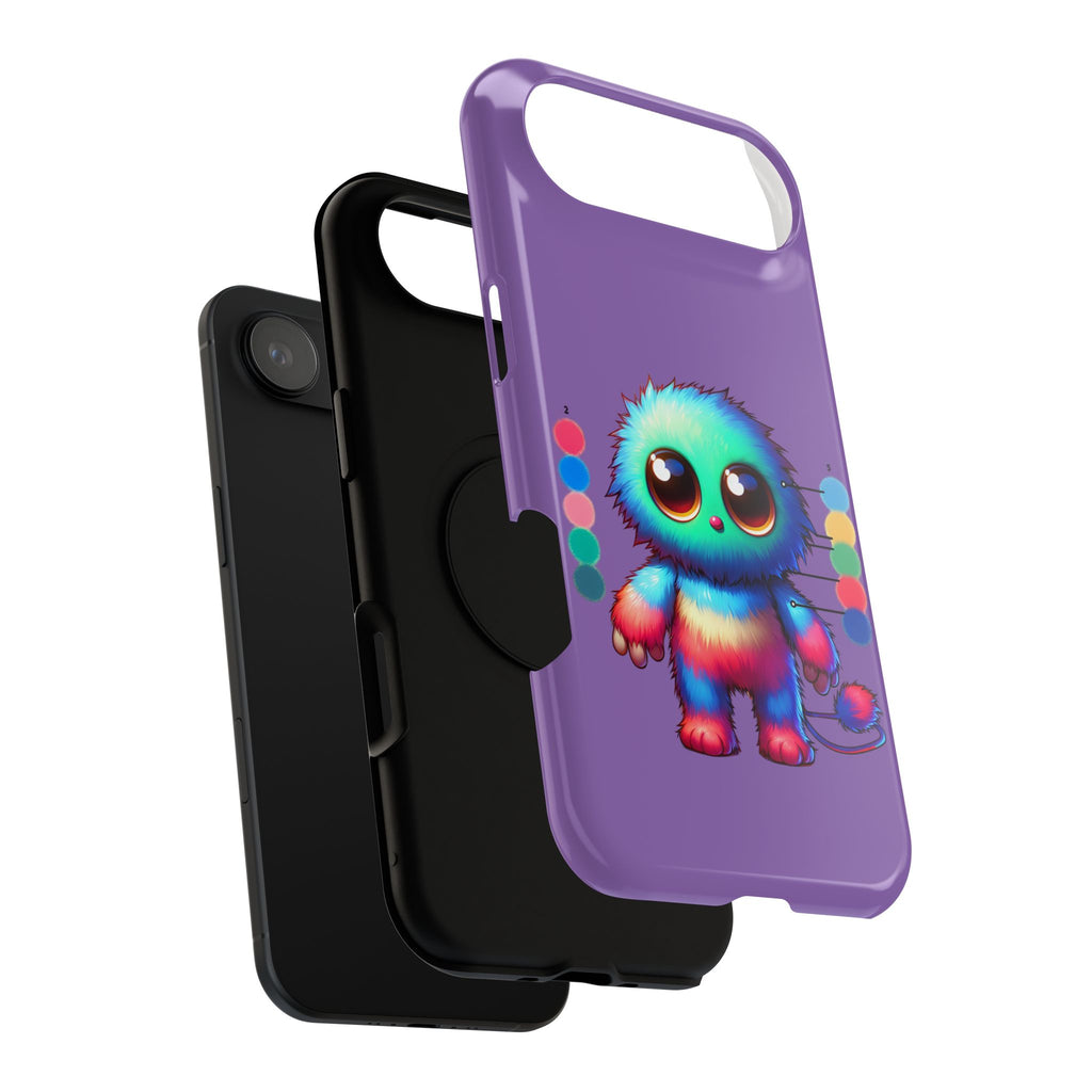 Colorful Cute Monster Impact Resistant Phone Case