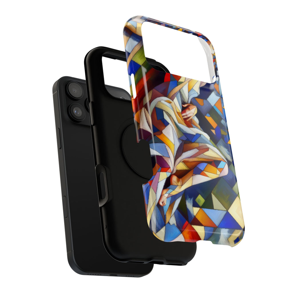 Impact Resistant Phone Case - Beautiful Woman Abstract Design