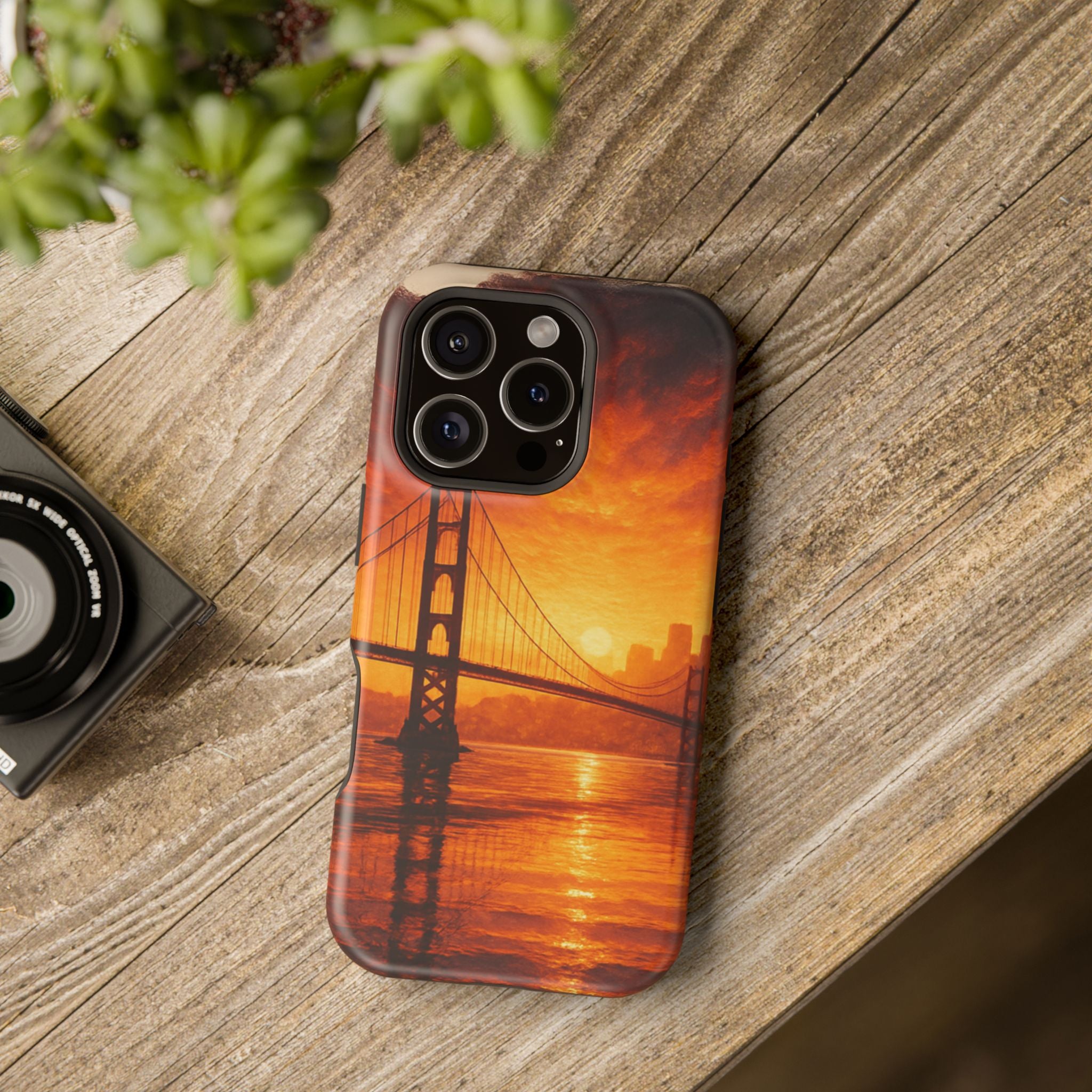 Golden Gate, Impact-Resistant iPhone Case
